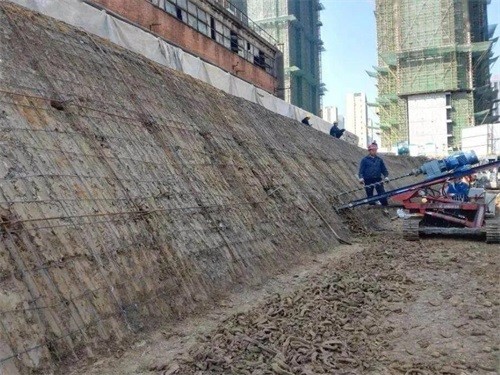 百色建筑边坡支护